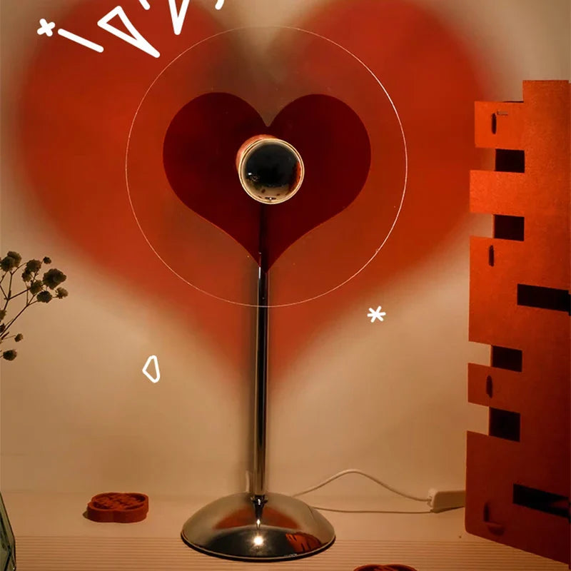 Dekorativ LED Lampe med Hjertebelysning | HeartGlow