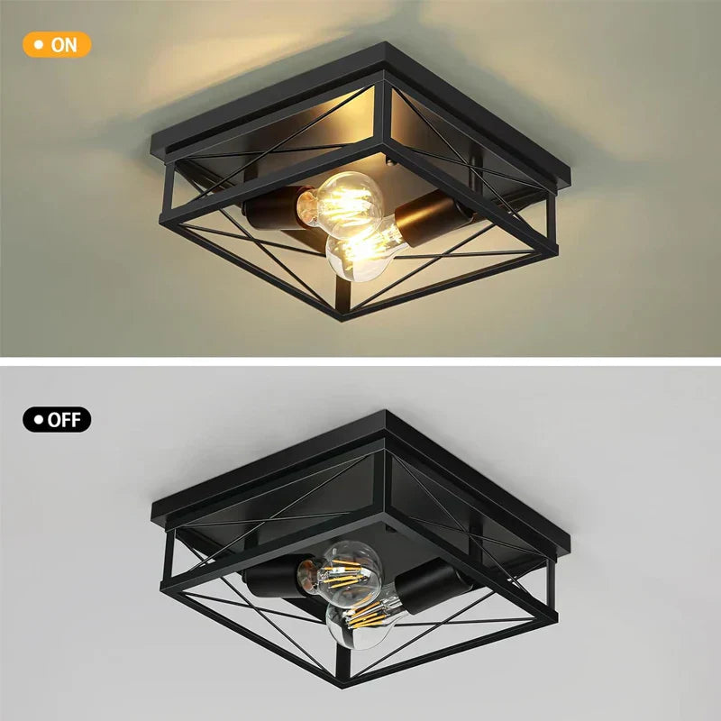 Moderne Gitter Loftlampe | GridLight