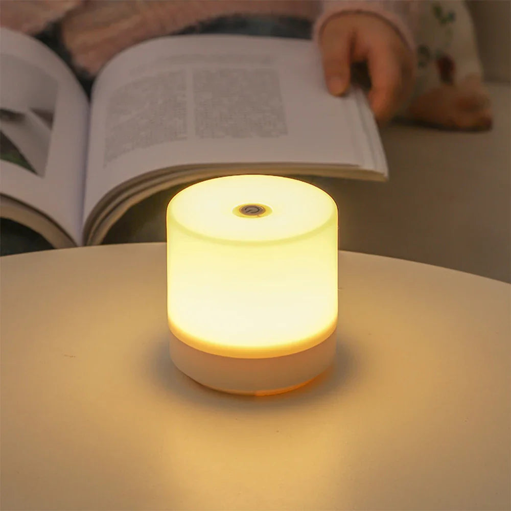 Sengelampe – Lumina | LED Natlampe med Touch Dæmpning