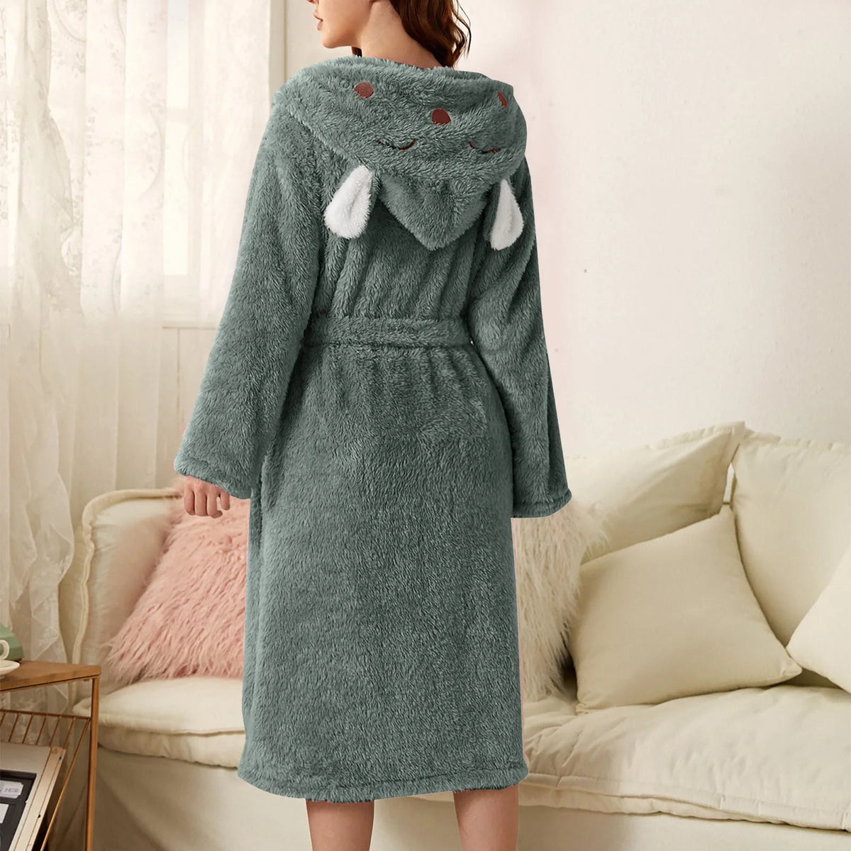 Varmt Peignoir i Flonel | LuxeFlannel