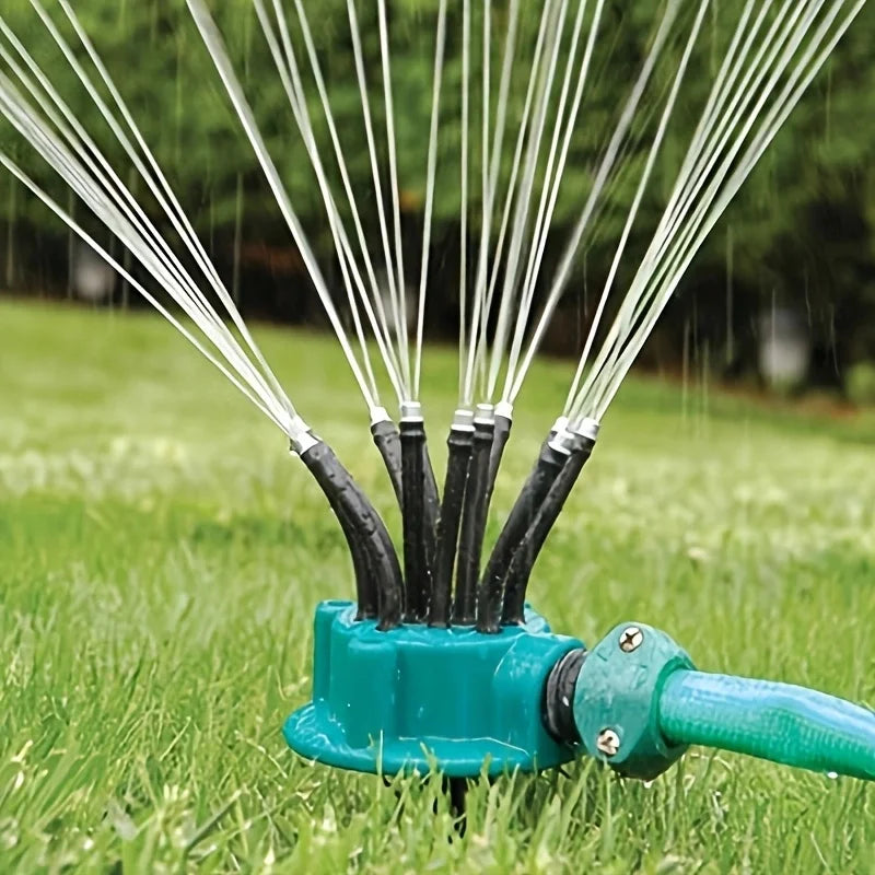 12-i-1 Havevanding System med Justerbar 360 Graders Sprinkler-3