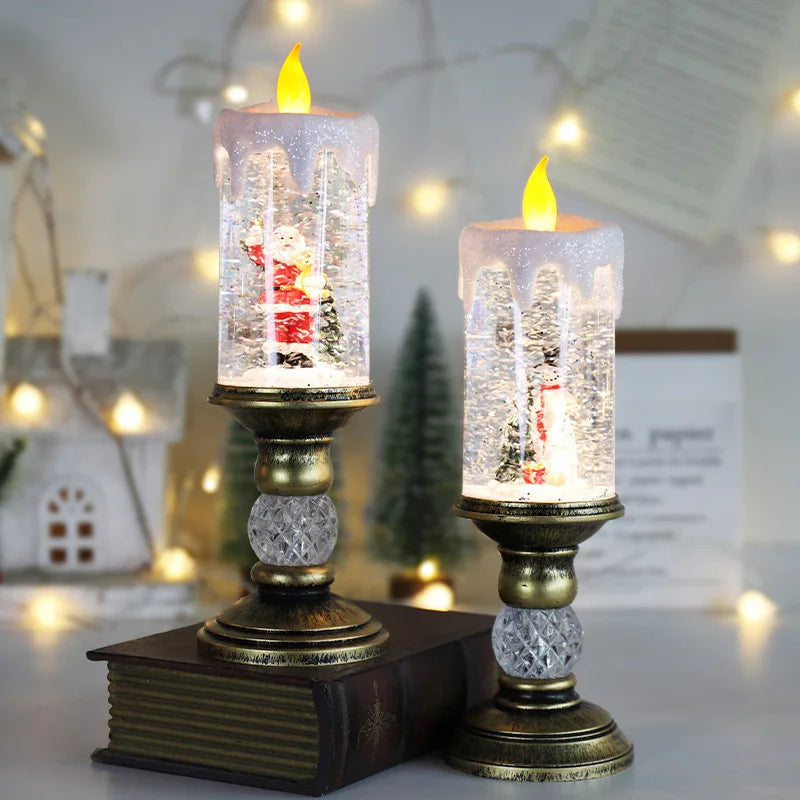 Elektroniske Julelys med Stearinlyseffekt | CandleGlow