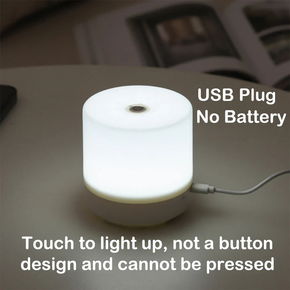 Sengelampe – Lumina | LED Natlampe med Touch Dæmpning