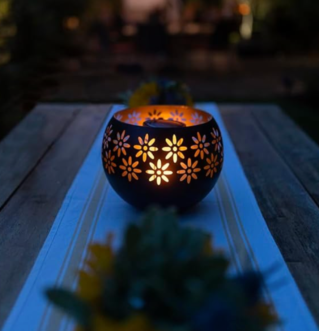 Solarlampe til Haven med Automatisk Tænd/Sluk Funktion og Bæredygtig Belysning-5