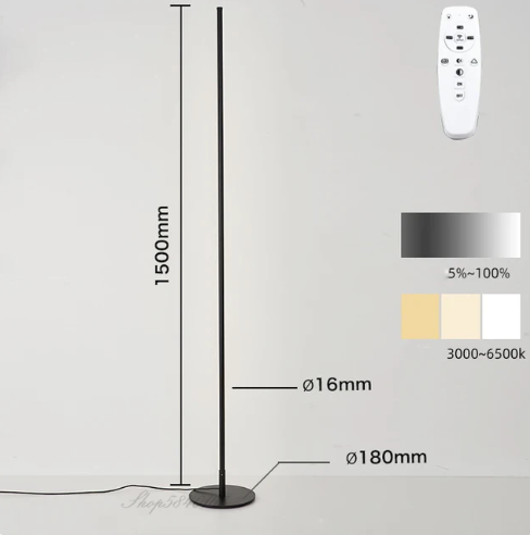 Variant image for Moderne Standaardlampe | LuxeBeam-4