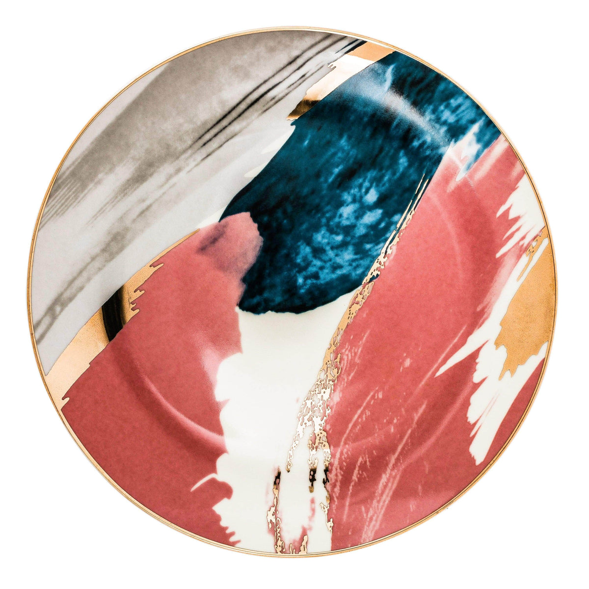 Picasso Tallerkenkollektion – Kunstnerisk og Sofistikeret | GildedPorcelain