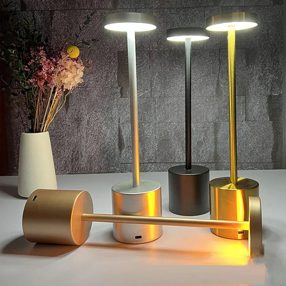 Luksus og Moderne Genopladelig Lampe | LuxeBeam