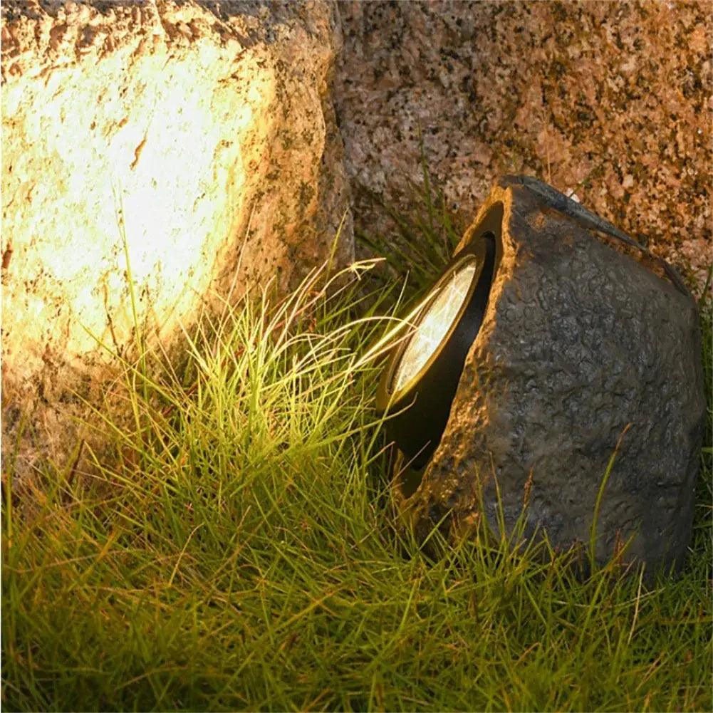 Natuurlijke Sten Tuinlamp | EarthGlow-3
