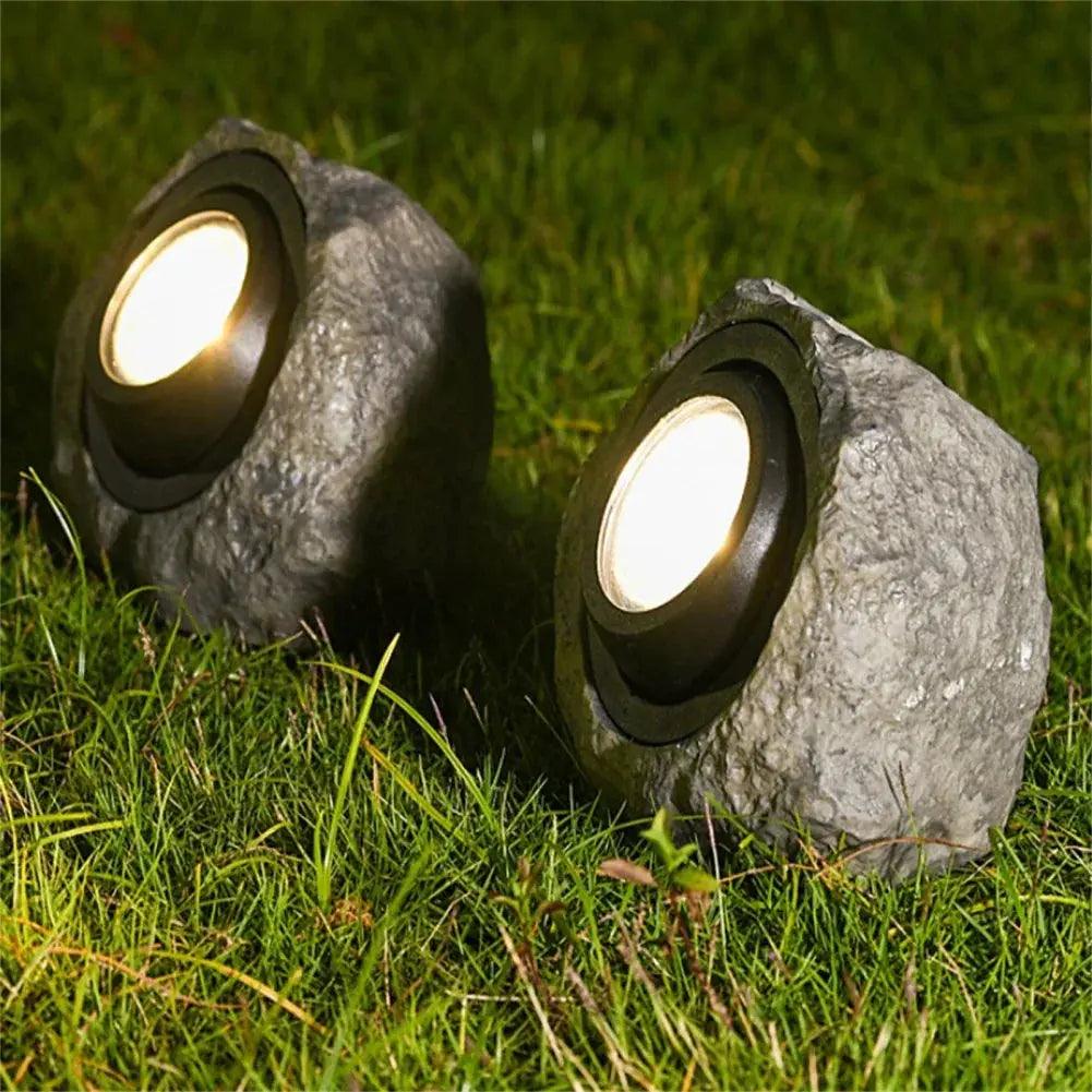 Natuurlijke Sten Tuinlamp | EarthGlow-4