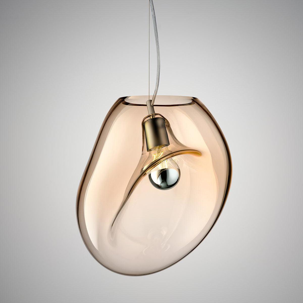 AquaGlow - Elegant Hængende Vanddråbe Lampe