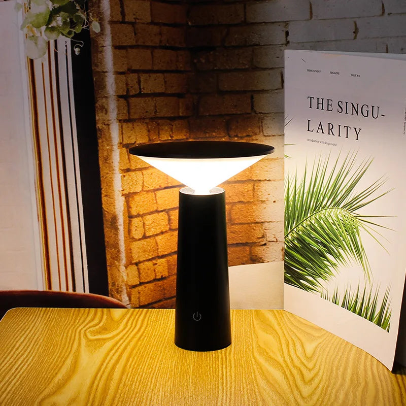 Trådløs Bordlampe | FlexiLight