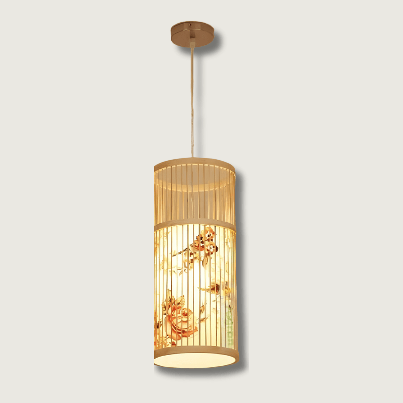 Japansk Design Kroonluchter i Bambus
