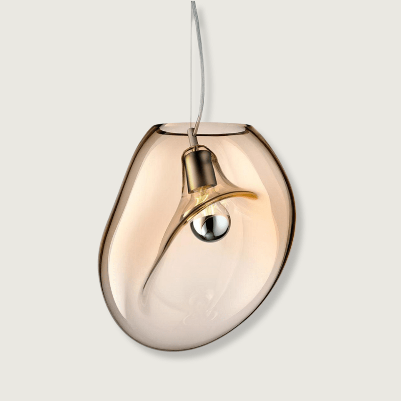 AquaGlow - Elegant Hængende Vanddråbe Lampe