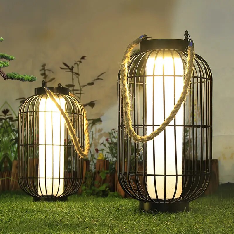 Elegant Solarlampe til Udendørs Belysning | LuxeLight-5
