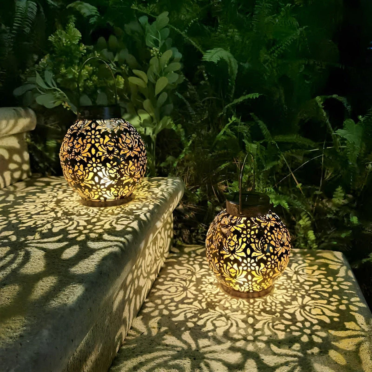 Vandtæt Sol-LED Havependel | AquaGlow-3