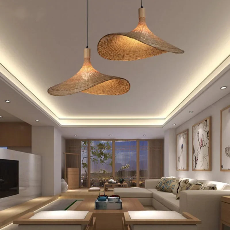 Lola Rieten Hanglamp | LuxeGlow