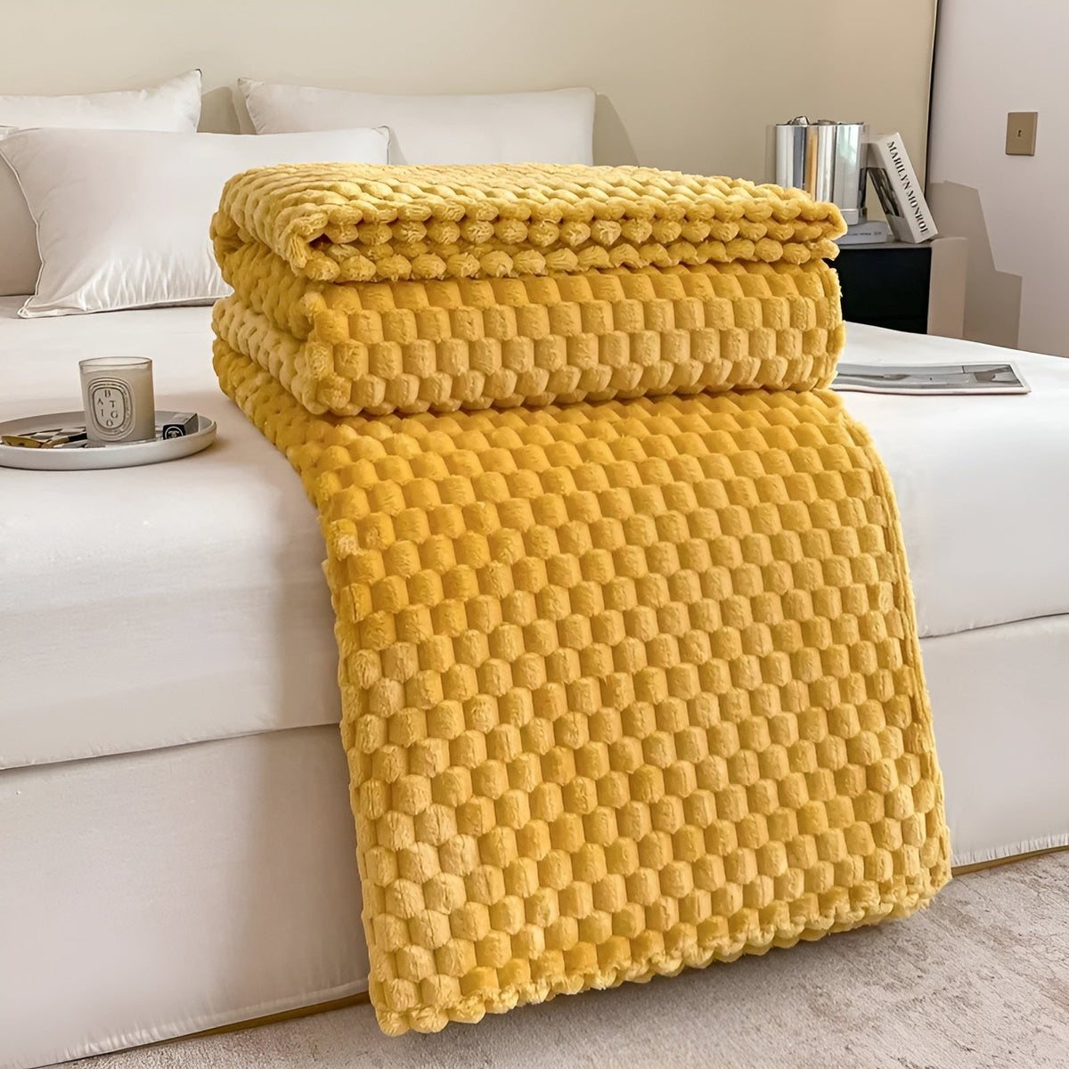 Blød Tæppe – Super Hyggelig | Perfekt til Sofa & Seng | CozyBlanket