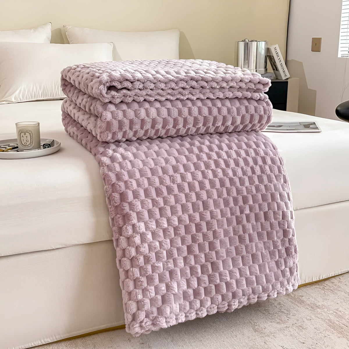 Blød Tæppe – Super Hyggelig | Perfekt til Sofa & Seng | CozyBlanket