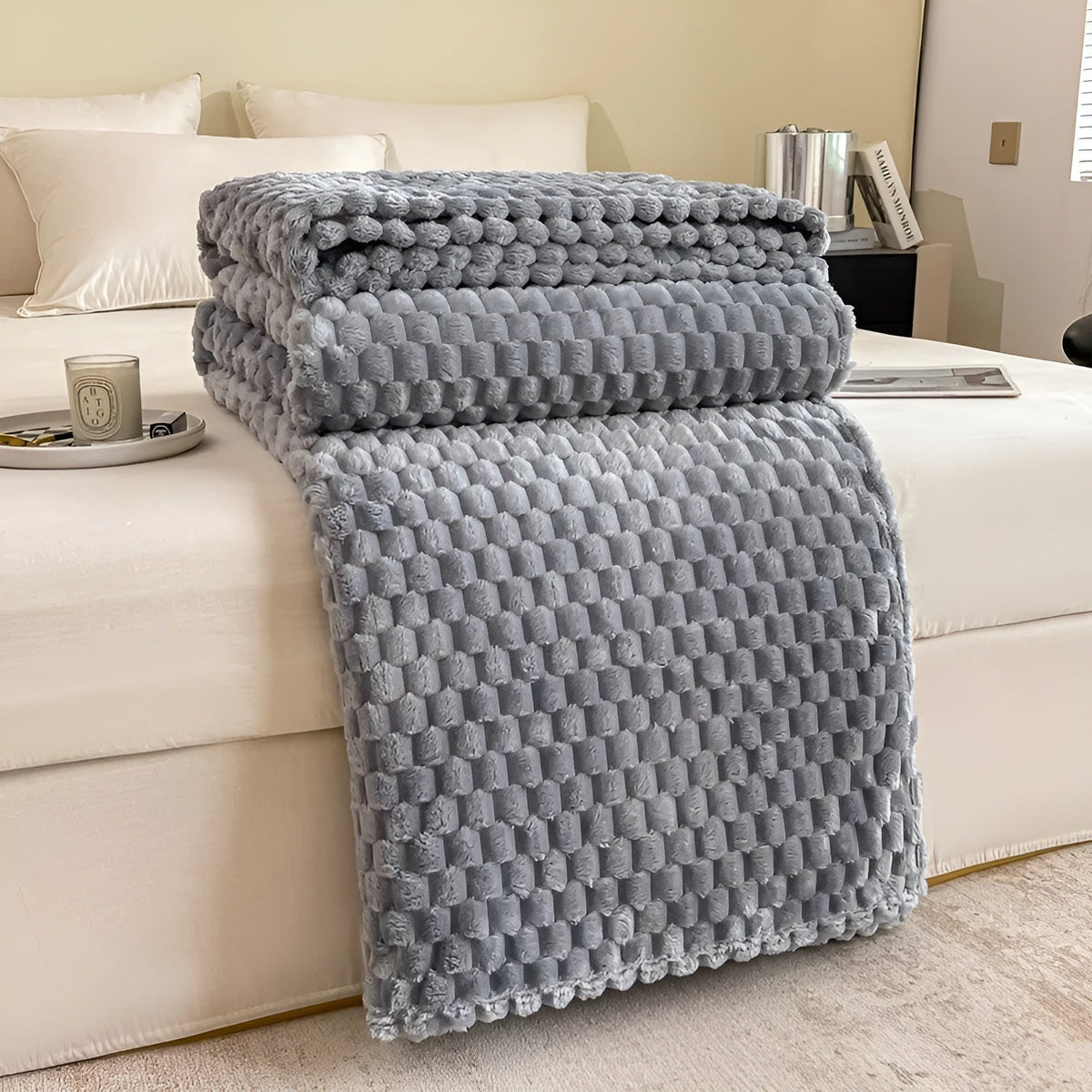 Blød Tæppe – Super Hyggelig | Perfekt til Sofa & Seng | CozyBlanket