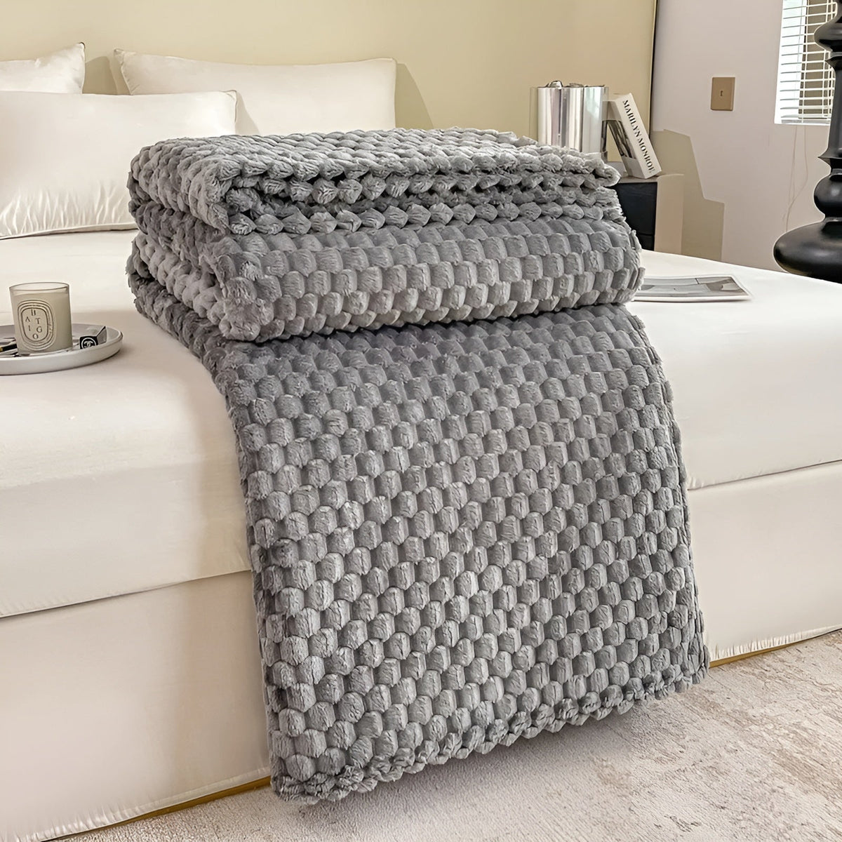 Blød Tæppe – Super Hyggelig | Perfekt til Sofa & Seng | CozyBlanket