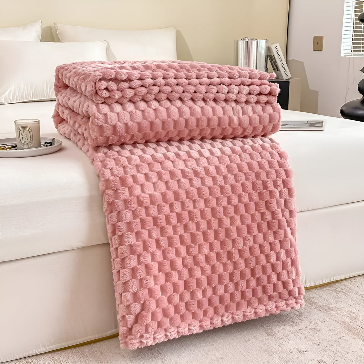 Blød Tæppe – Super Hyggelig | Perfekt til Sofa & Seng | CozyBlanket