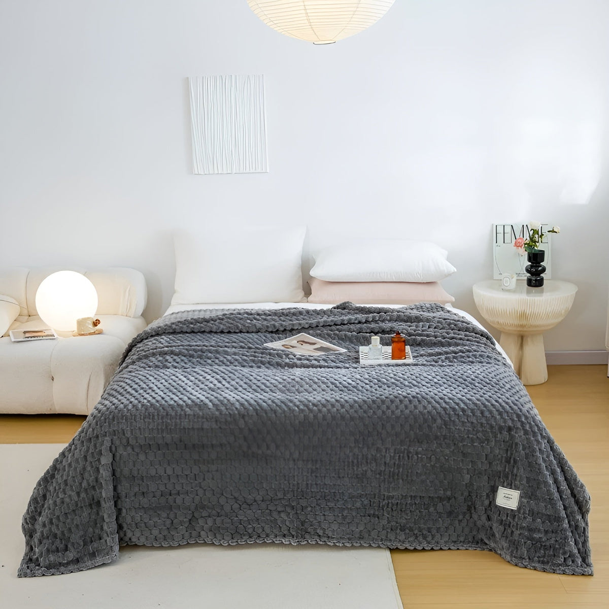 Blød Tæppe – Super Hyggelig | Perfekt til Sofa & Seng | CozyBlanket