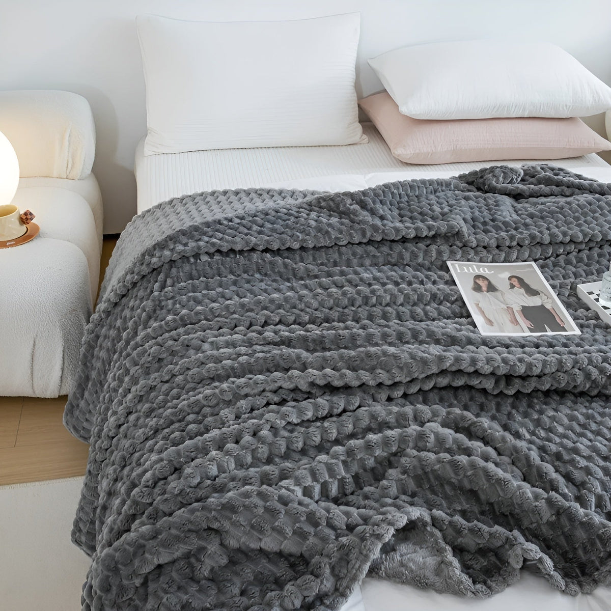 Blød Tæppe – Super Hyggelig | Perfekt til Sofa & Seng | CozyBlanket