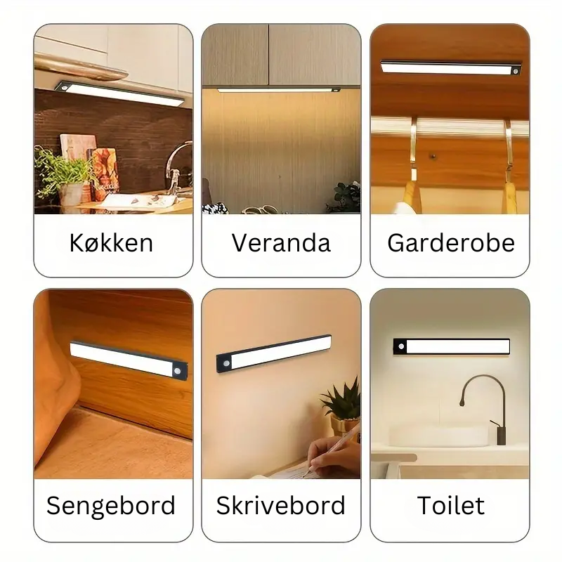 Farvejusterbar Bevægelsessensorlys | ColorSense