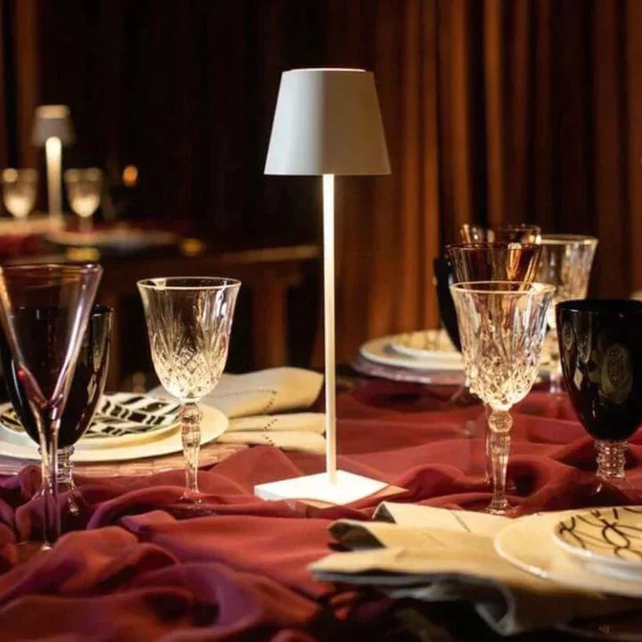 Luksus Trådløs Bordlampe | GlimmerLite