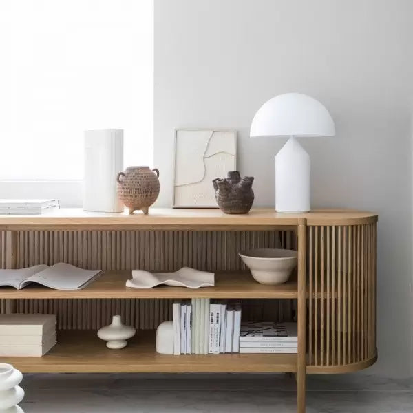 Minimalistisk og Moderne Svampelampe | GlowSphere