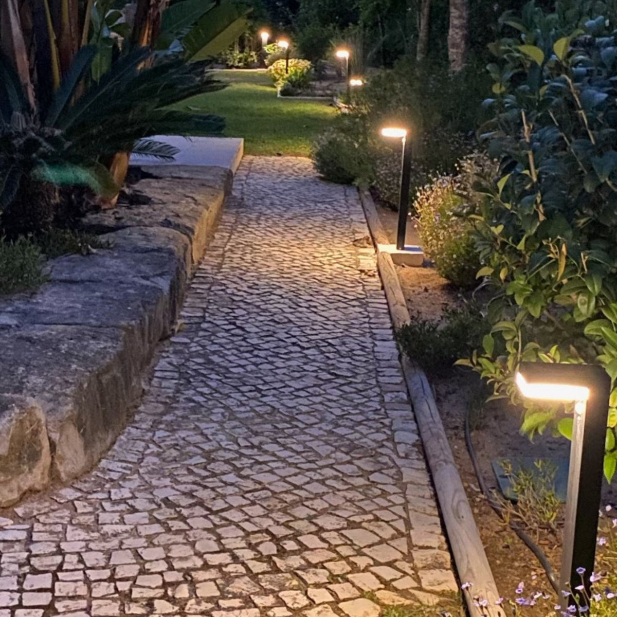 Elegant Solar LED Bollard Light in Stainless Steel with High Lumen Output-5