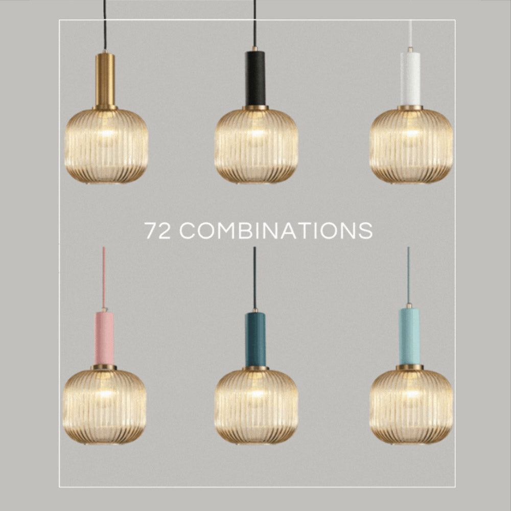 FluteGlow Nordisk Pendel Lampe