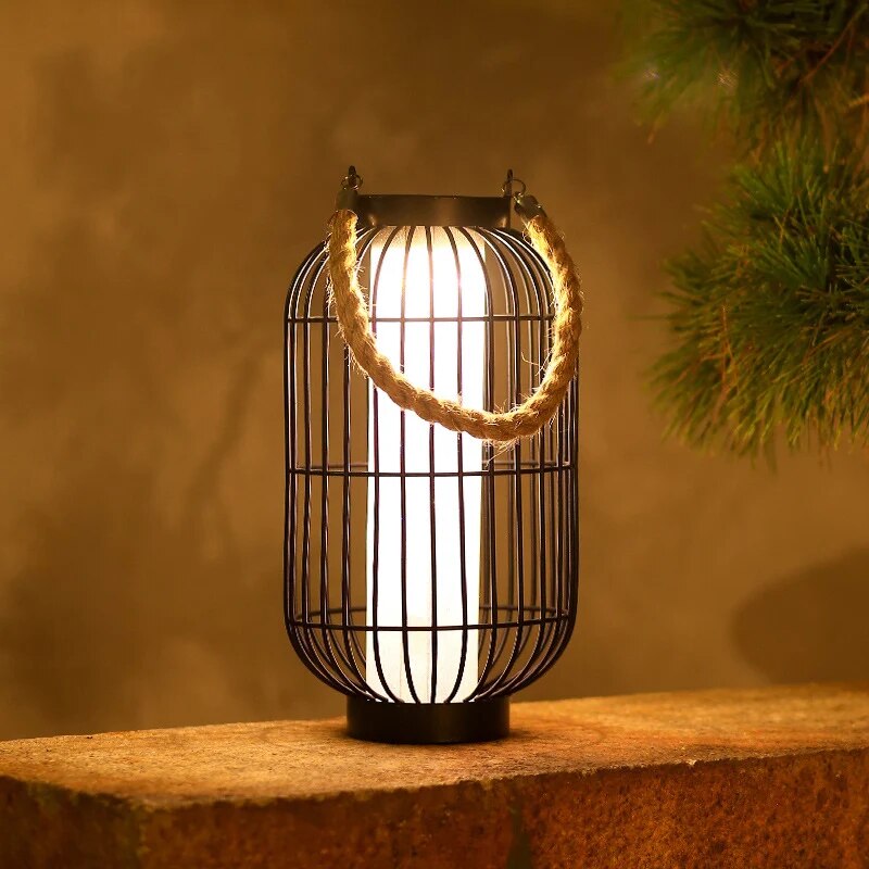 Elegant Solarlampe til Udendørs Belysning | LuxeLight-3