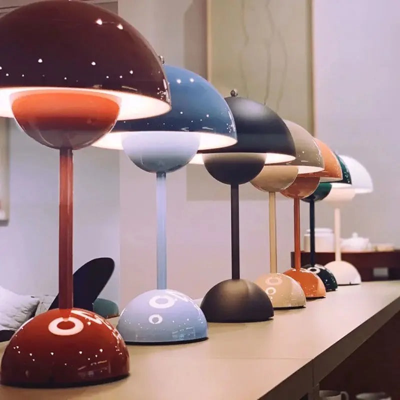 Retro Trådløs Bordlampe – Dæmpbar og Stilfuld | RetroTouch