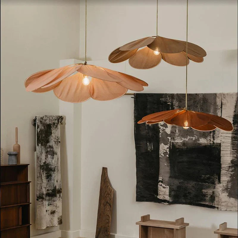 PetalGlow Blomsterpendel Lampe