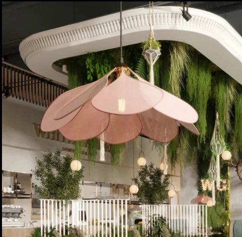 PetalGlow Blomsterpendel Lampe