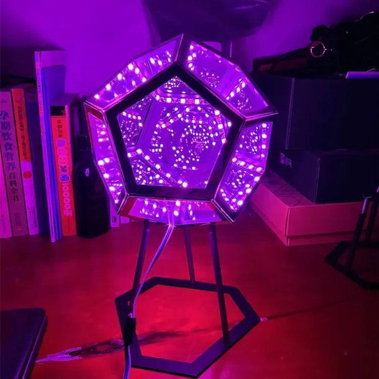Uendelig Farveskiftende LED-Lampe | InfinityGlow