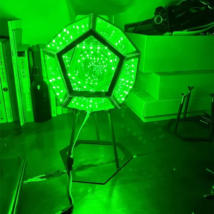Uendelig Farveskiftende LED-Lampe | InfinityGlow