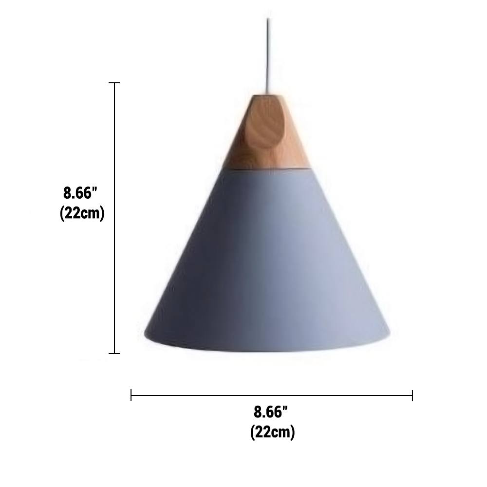 Minimalistisk Træ Pendellampe | NordicLight