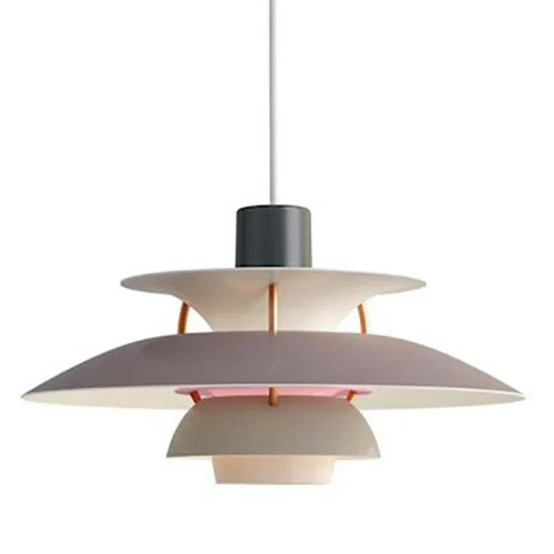 MorandiGlow Modern LED Pendel Lampe med Skærm
