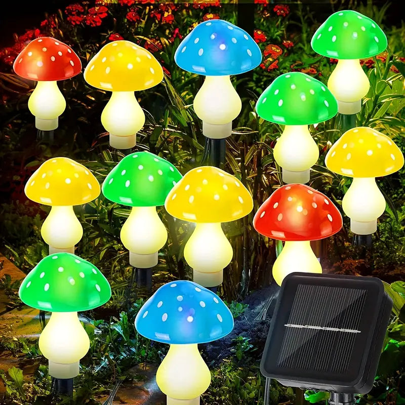 Moderne & Elegante Solcelle Svampe Lamper | SolarMushroom