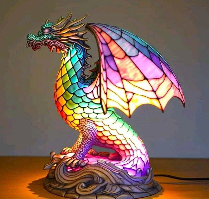 Premium & Elegant Glas Dyr Lampe | LuxeBeast