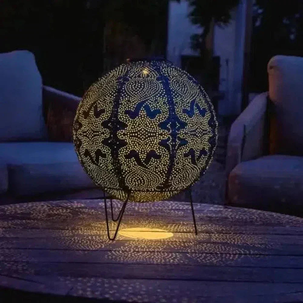 Solarlampe til Udendørsbrug | GlowLuxe-3