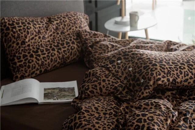 WildNest Leo Print Sengesæt