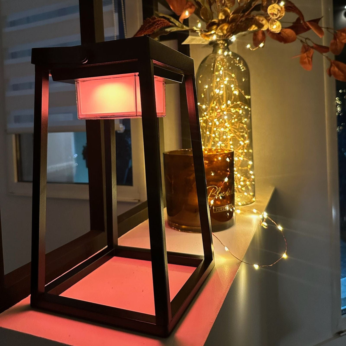 Solarlampe med USB-Opladning og Smart Garden App til Indendørs og Udendørs Brug-6