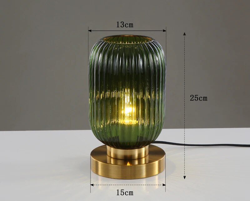 Elegant Glaslampe | LumeGrace