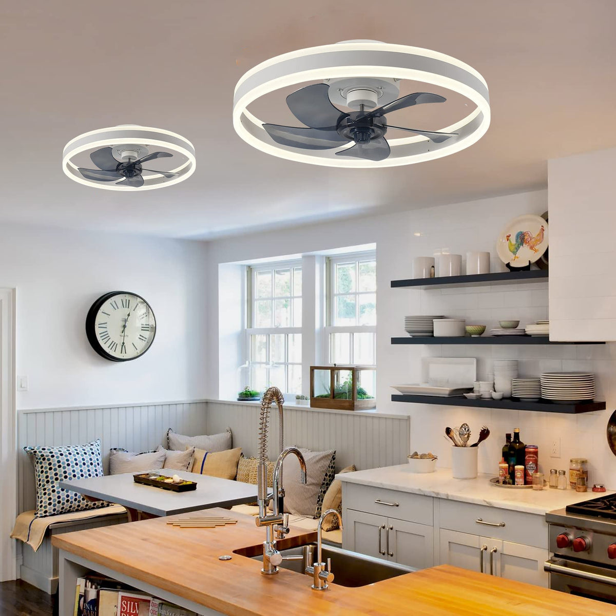 Moderne Ventilator Loftlampe | AeroLight