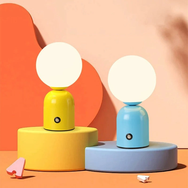 Minimalistisk Bærbar Orb Lampe | LumeOrb