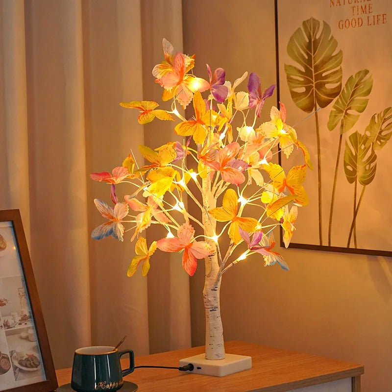 Blomstrende LED Trælampe | BloomTree