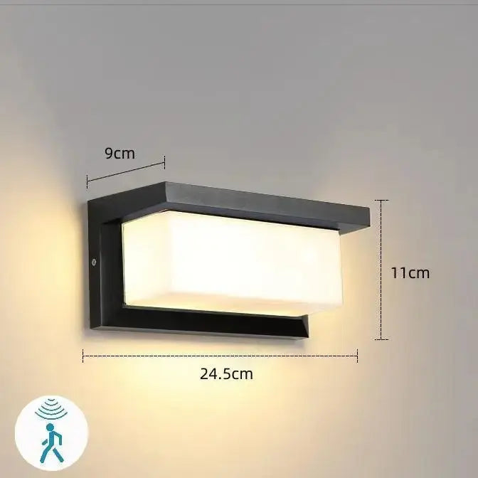 Variant image for Vandtæt LED Udendørsbelysning med Intelligent Radarsensor-3